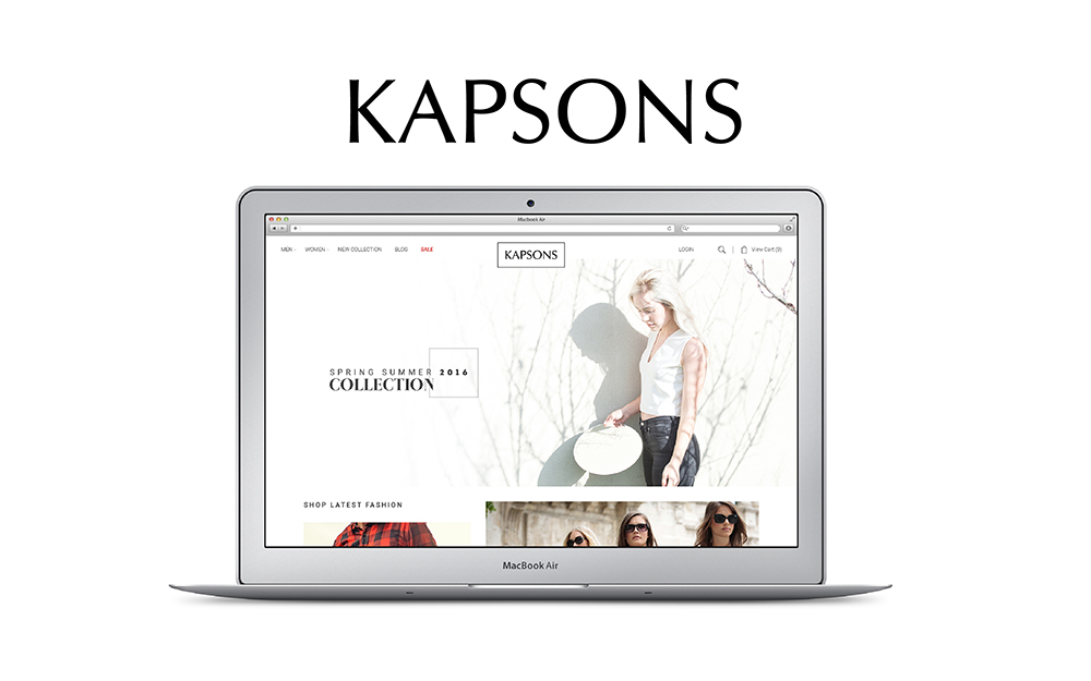 Kapsons Website | Yovan Verma